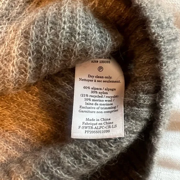 Everlane THE COCOON CREW IN ALPACA - Picture 4 of 4